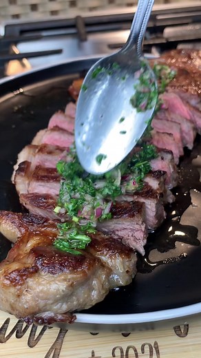 2.8K views · 45 reactions | New York Strip Loin with a simple...