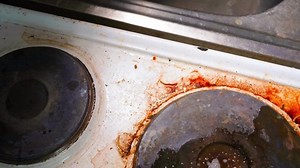 Spraying Old Dirty Electric Stove Foamy: vídeo stock (100% livre de direitos) 1091781231 | Shutterstock