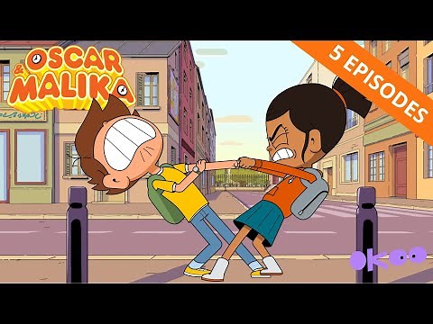 ⌚ 5 EPISODES COMPLETS : Compilation dessins animés Oscar et Malika