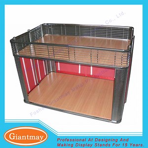 [Hot Item] Supermarket Promotion Wire Dump Bins Display Basket Rack