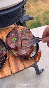 976K views · 20K reactions | Homemade Peter Luger Steak | Over The Fire Cooking by Derek Wolf | Facebook