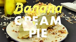 Homemade Banana Cream Pie, delicious beyond words. Buttery graham cracker crust, rich pudding layer, fresh bananas, mile high whipped cream with more fresh bananas and toasted coconut. | An Affair from the Heart