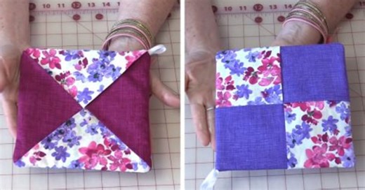 DIY Quick And Easy Hot Pads Without Binding
