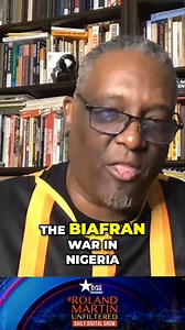 HEY Acho! "Ask your mama and daddy about generational trauma. There's a little thing called the Biafran War in Nigeria ..." 👀 FULL VIDEO 👉🏾 https://youtu.be/x0eAgZeq9a4 #BlackStarNetwork #RolandMartinUnfiltered #AngelReese | Black Star Network