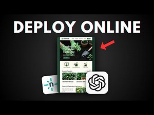 How to Make a Website Using ChatGPT and Put It Online
