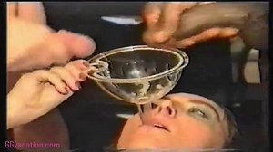 A French Gang Bang Features Lots Of Teabagging And Cock Sucking