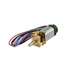 [Hot Item] 12 Volt N20 Electric Car Gear DC Motor with 12PPR Encoder