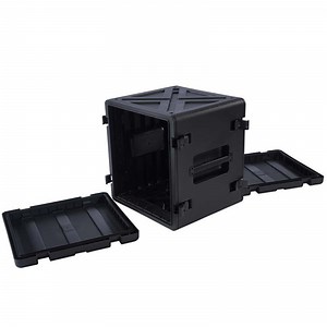 [Hot Item] 12u Hard Rack Case, Heavy Plastic Travel Case for Musician Equipment Audio