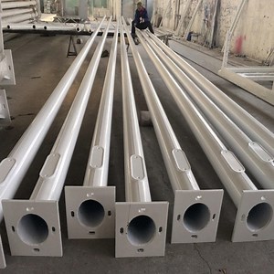 [Hot Item] Outdoor Aluminum/Steel/Round/Octagonal Solar Street Light Pole