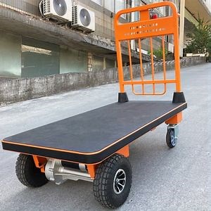[Hot Item] Multipurpose Powered Trolley Cart Heavy Duty Electric Platform Trolley