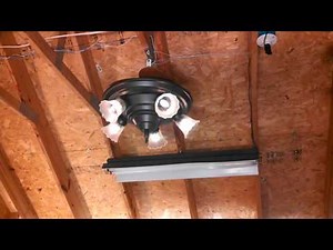 Fanimation Air Shadow Ceiling Fan with light
