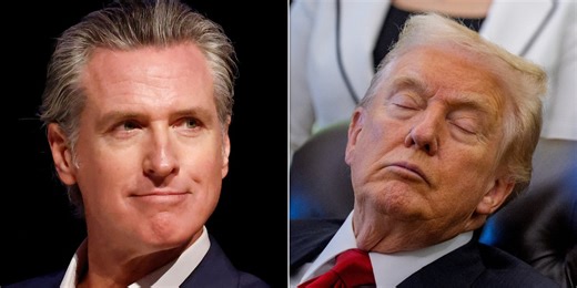 Trump Caught Napping During White House Event, And Gavin Newsom Has The Perfect Troll