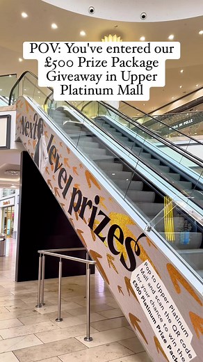 Scan the QR Code at Metrocentre to enter our Platinum Mall Competition 💫 You could win amazing prizes from Moda In Pelle, Rowen Homes, HOBBS, Regis and more! | Metrocentre