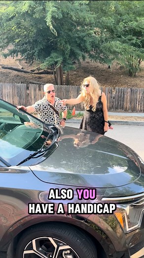She Went For His Handicap Sign and Her Daughter Came For Her! #Parking #drama #viralreels #reelsviral #blonde | Alianne