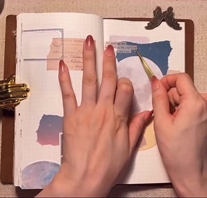 3.2K views · 208 reactions | Stickers Journal ASMR #fyp #souvenirs #viral #stickerlovers #asmr #sticker #scrapbooking | Brave's Stickers ASMR TV | Facebook