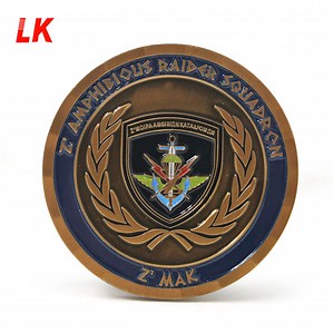 [Hot Item] Custom Metal Antique Army Core Values Challenge Military Army Coins