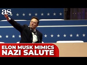 ELON MUSK mimics NAZI SALUTE during TRUMP'S inauguration