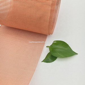 [Hot Item] Faraday Cage Rfi EMI Shielding Mesh Screen Pure Red Copper Woven Wire Mesh Screen