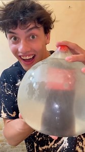 Mentos & Soda Science Experiment 😨💥 #diy #science #challenge | Cam Casey