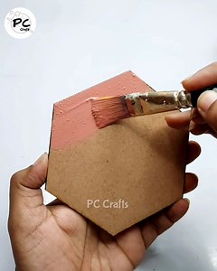 10K views · 59 reactions | Acrylic painting on mdf wood | PC Crafts | Facebook