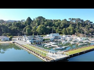 Tomales Bay Resort and Marina - Aerial Panoramic Video