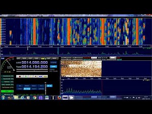 CQ WorldWide SSB DX Contest 20 meters amateur band 1920 UT Shortwave radio