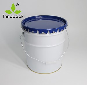 [Hot Item] 5 Gallon Steel Paint Bucket Accept Custom Printing Un Approved