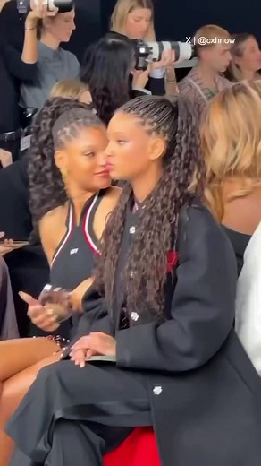 Willow Smith and Halle Bailey vibing #braids #locs, #Bootylicious #gisellemagazine #braidstyles #braidstutorial | GISELLE Magazine
