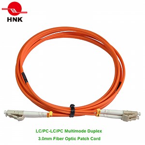 [Hot Item] 3.0mm LC/PC-LC/PC Multimode 62.5 Om1 Duplex Fiber Optic Patch Cable