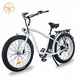[Hot Item] 26in Tire 500W Power Assit Fat Tire Electric Beach Cruiser