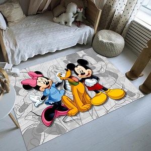 Mickey Mouse Rug,minnie Mouse Rug,kids Rug,colorful Rug,custom Rug,nursery Rug,cute Rug,area Rug,kids Room Rug,nursery Decor,gift for Kids - Etsy