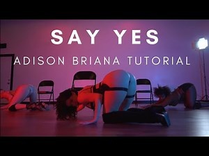Tutorial‼️ SAY YES - Lil Corey | Adison Briana Choreography