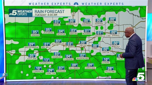 1K views · 18 reactions | An unsettled weather pattern continues with additional shower and thunderstorm chances through Wednesday. #NBCDFWweather https://on.nbcdfw.com/HY9Xu0u | NBC DFW | Facebook