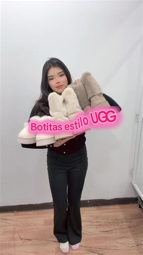 Botitas estilo UGG a precios accesibles
