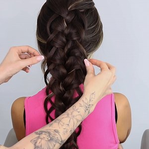 10K views · 206 reactions | Learn How To Do A Looped Braid! | Sweethearts Hair | Facebook