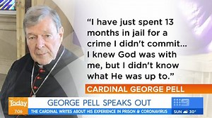 Cardinal George Pell has written about his experience in prison just days after the High Court quashed his historical child sex abuse convictions. #9News | 9 News