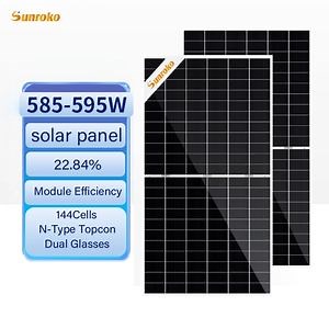 [Hot Item] Topcon N-Type Solar Panel 550W 575W 585W 590W PV Module Solar Panels Manufacturing Machine