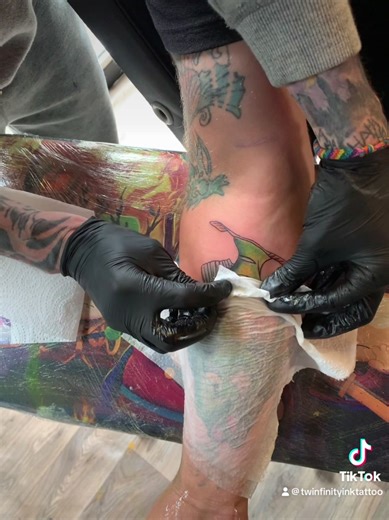 Something a little different for Steve tash Anderson. Sat epic for this fishing logo piece 💉👌🐠🐟🎣 | Twinfinity Ink Tattoo studio