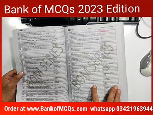 Bank of MCQs for ETEA MDCAT 2023 available Now. #LatestEdition #BOMSeries 🔆 182 MCQs Matched with ETEA 2022 and 178 with MDCAT 2022. 👉 20,000 MCQs Topicwise 👉 With key and Explanation 👉 Biology 5000 key points Topicwise 👉 Physics and chemistry 4000 key points Topicwise 👉 1 liner key points 👉 Cover 90% ETEA MDCAT MCQs. 👉 Conceptual and tricky MCQs 👉 Revise chapter in 10 min 👉 Subjects: Phy, Che,Bio & English Order online Link https://bankofmcqs.com/product/bank-of-mcqs-2023-edition-for-