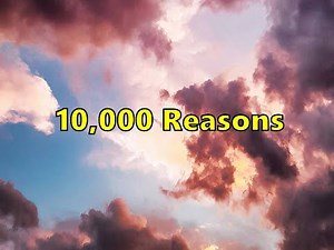 10,000 Reasons - Instrumental with lyrics