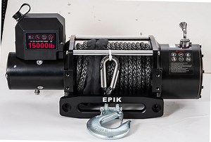 [Hot Item] DC Electric 12V Winch, 7.5 Ton (15, 000 lb) Pulling Capacity