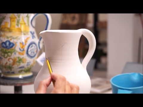 Ceramic Vase Painting Valencia