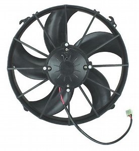 [Hot Item] 5 Blades 24V 160W Bus Condenser Cooling Fan