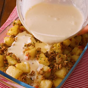 615 Moussaka de Cerdo con Nata | Deliciosas