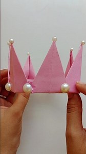 use paper & daimond make to princess crown👸 | Did you like the crown?| #darishu #papercraft #crown