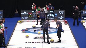 Team Dropkin gets one back. ☝️ Catch all the Grand Slam of Curling: National Quarter-Finals action on Sportsnet and stream on Sportsnet+. | Sportsnet | Facebook