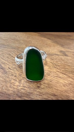 Back to crafting after pesky Covid! #vintage #handmadejewelry #vintagebusybee #silver #rings #seaglassjewelry | Vintage Busy Bee