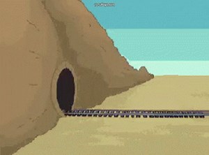 Train Tunnel GIF – Train Tunnel Small Hole – discover and share GIFs
