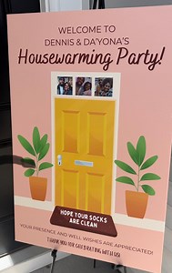 Custom Housewarming Welcome Sign: Party Decor (digital File) - Etsy