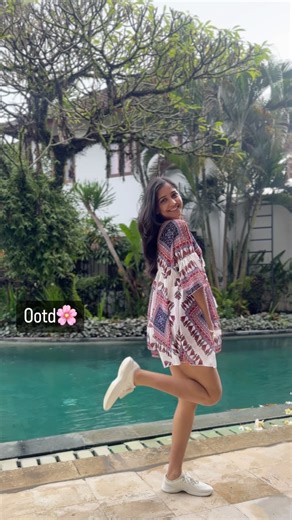 OOTD 03 from Bali 💕 . . . . . . . . #anchorjiyasharma #breakingnewslady #anchorjiya #abpnews #newschannel #indiananchor #formal #coolclothes #travel #girltravel #reel #instagramreels #motivation #motivationalvideos #motivationalquotes #ootd #outfitoftheday #beachwear #beach #beachbody | Jiya Sharma